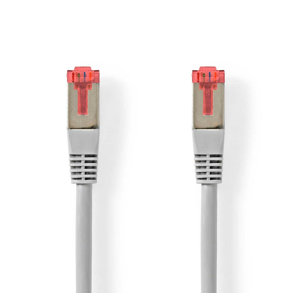 Nedis CCGL85220GY50 Cat6-kabel Rj45 Male Rj45 Male Sf/utp 5.00 M Rond Pvc Grijs Label