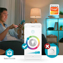 Nedis WIFILAC31WT Smartlife Plafondlamp Wi-fi Rgb / Warm Tot Koel Wit Rond Diameter: 290 Mm 1800 Lm