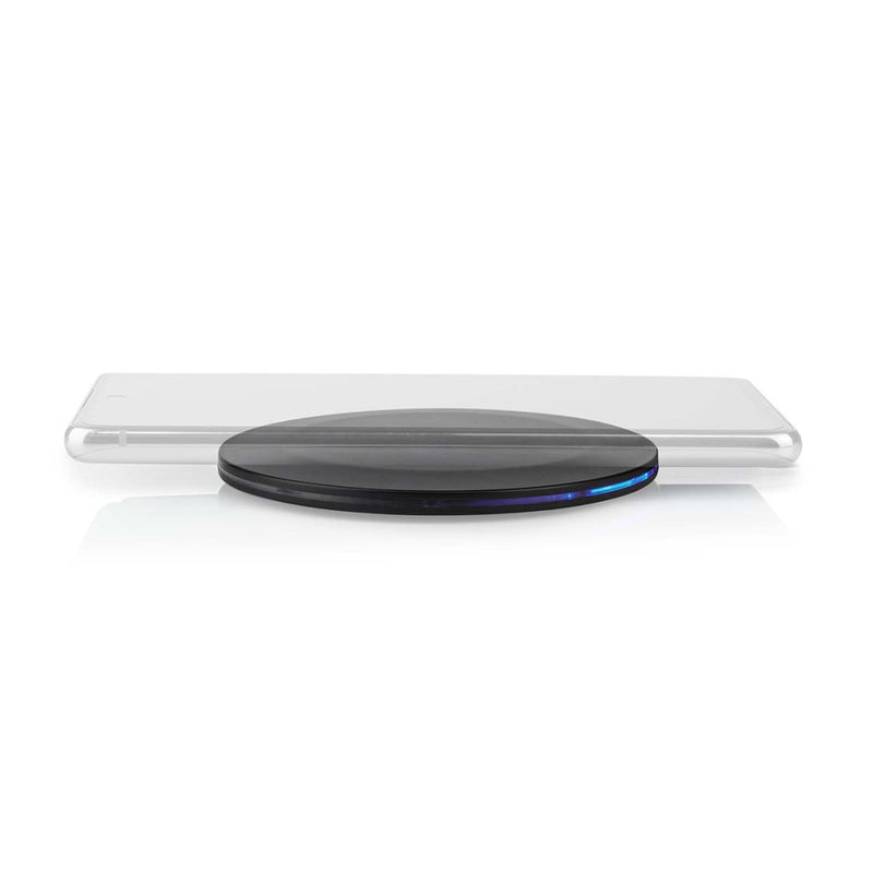 Nedis WCHAQ15W110BK Draadloze Oplader 5 / 7.5 / 10 / 15 W 2 A Led-indicatie In Gebruik Inclusief Ka