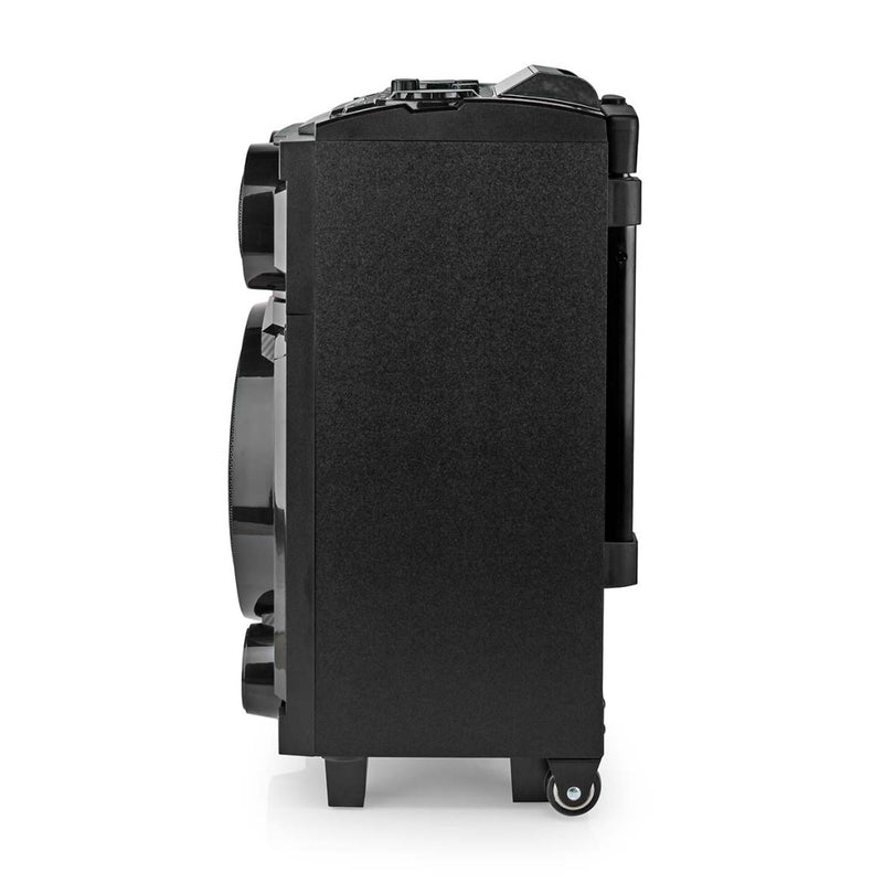 Nedis SPPT800BK Bluetooth&reg; Party Speaker Maximale Batterijduur: 6.5 Uur 120 W Handgreep Feestve