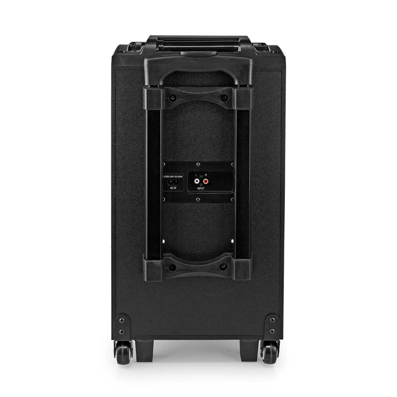 Nedis SPPT800BK Bluetooth&reg; Party Speaker Maximale Batterijduur: 6.5 Uur 120 W Handgreep Feestve