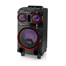 Nedis SPPT800BK Bluetooth&reg; Party Speaker Maximale Batterijduur: 6.5 Uur 120 W Handgreep Feestve