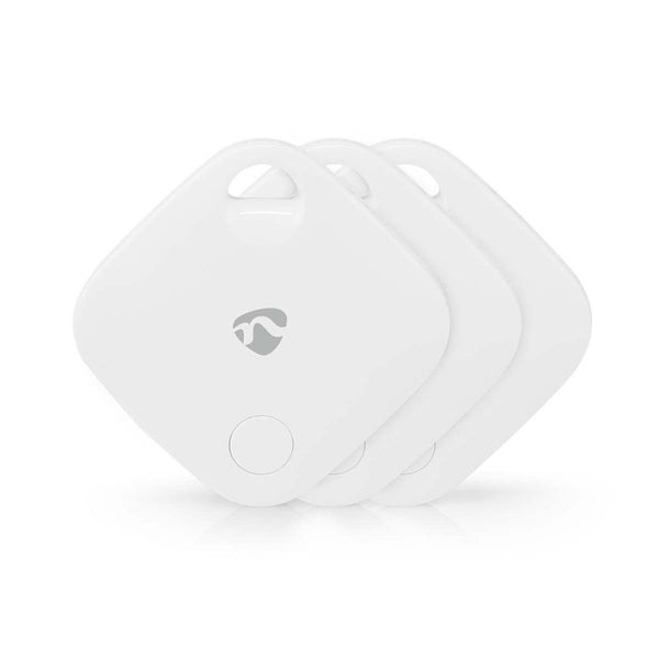 Nedis BTTAG10WT3 Keyfinder Batterij Gevoed 3x Cr2032 Incl. Batterij(en) Bluetooth&reg;-versie: 5.1