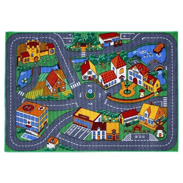 Quiet Town Stratentapijt 95x133cm