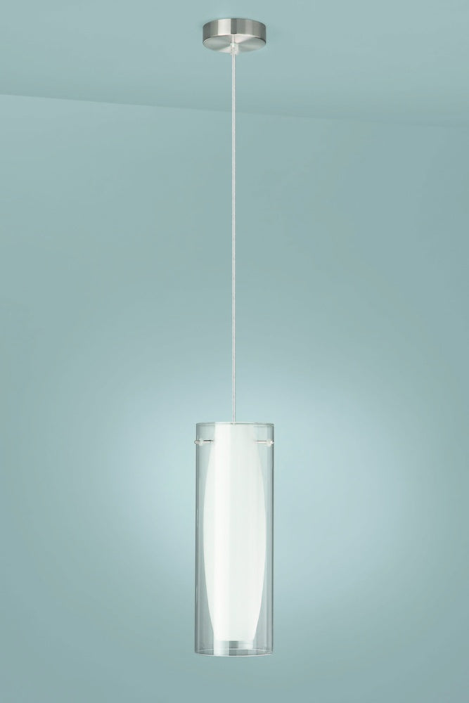 Kasavu - hanglamp - glas - ø12cm - warm wit licht