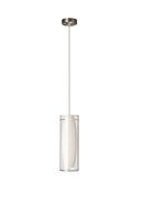 Kasavu - hanglamp - glas - ø12cm - warm wit licht