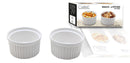 Cuisine Performance Creme brulee schaaltjes 9x5cm 2 stuks