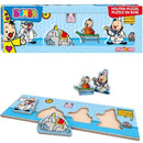 Bumba Mini Houten Puzzel Dokter 4 Stukjes