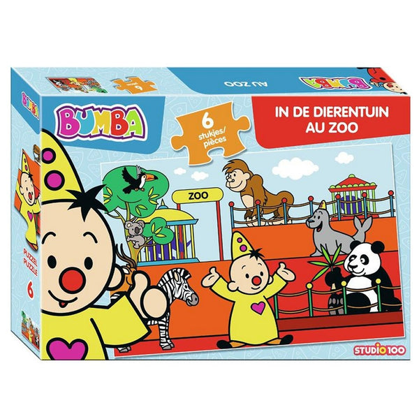 Bumba Puzzel In de Dierentuin 6 Stukjes