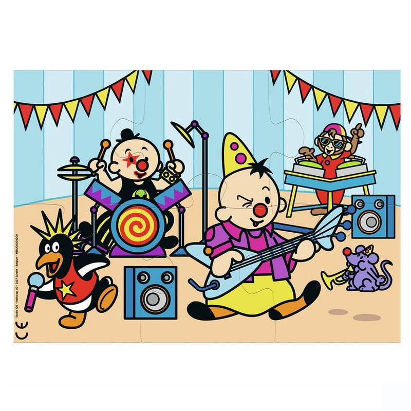 Bumba Puzzel Muzikant 6 Stukjes
