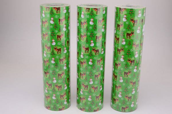 Apparaatrol Kerst Winterfrost Groen 50cm