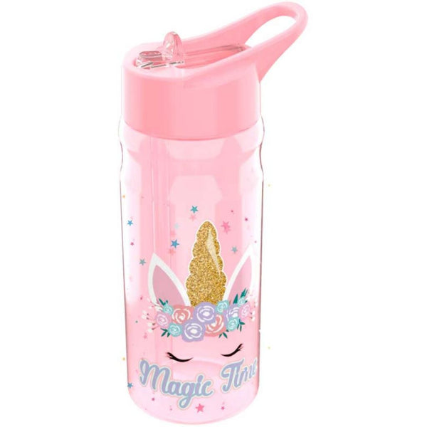 Lunch Buddies Waterfles Eenhoorn 600 ml Roze