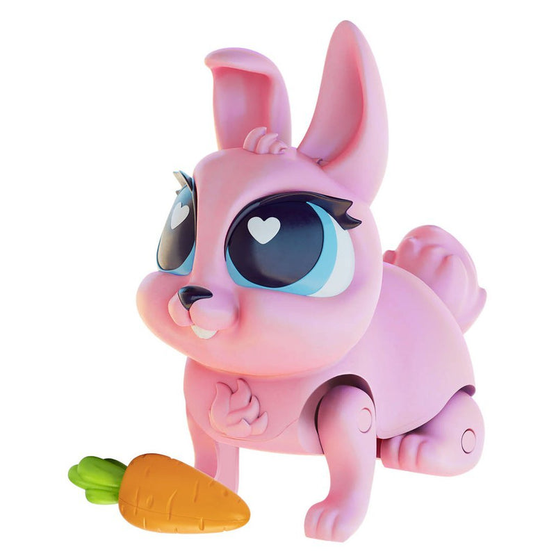 Jiggly Pets Konijn Pixie + Geluid Roze