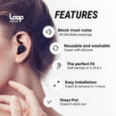 Loop Oorbeschermer Quiet Zwart