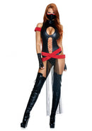 Slay All Day Sexy Ninja Costume - Black