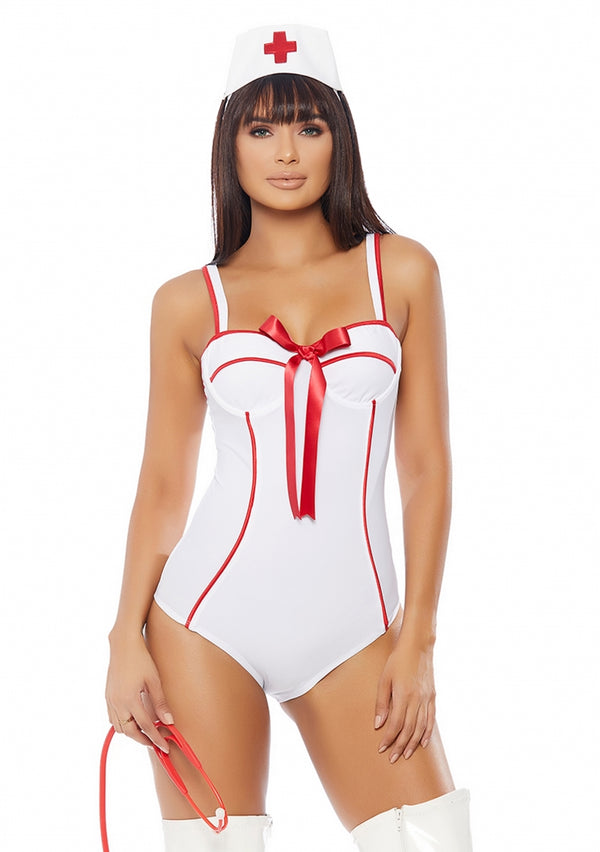 In Perfect Health Sexy Nurse Costume - Black