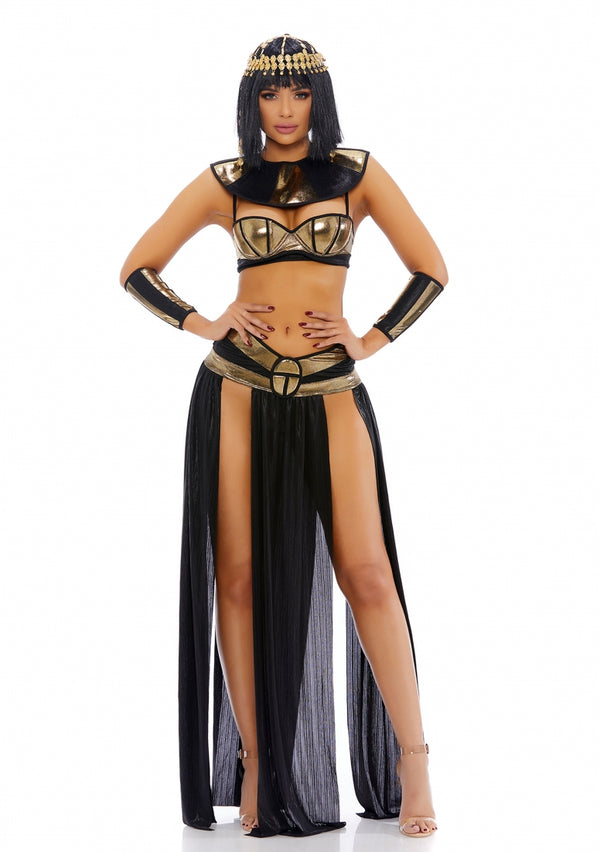 Pharaoh To You Sexy Cleopatra Costume - Black