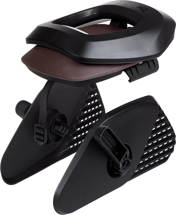 One Junior Fietszitje Achter Dragerbevestiging Black/Brown
