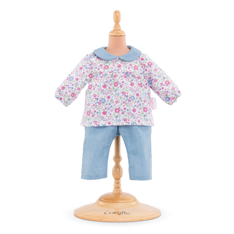 Corolle Mon Grand Poupon - Poppenoutift Flowers, 42cm