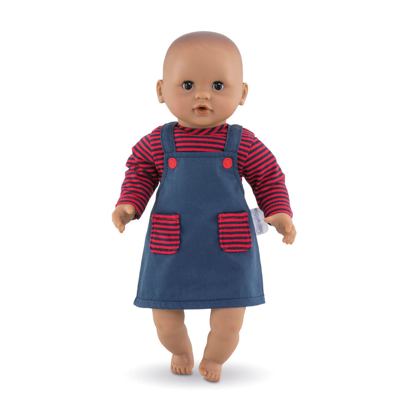 Corolle Mon Premier Poupon - Poppenjurk Gestreept, 30cm