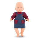 Corolle Mon Grand Poupon - Poppenjurk Gestreept, 36cm