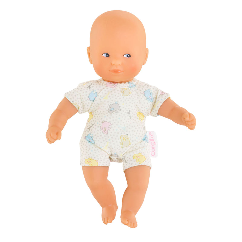 Corolle Mon Premier Poupon Mini Calin Babypop - Konijn Blauwe Ogen, 20cm