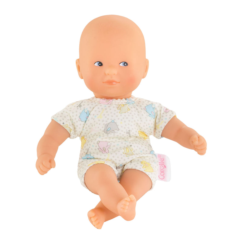 Corolle Mon Premier Poupon Mini Calin Babypop - Konijn Blauwe Ogen, 20cm