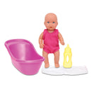 Mini New Born Baby in Bad Set