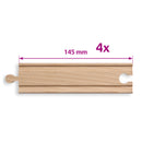 Eichhorn Recht Spoor, 4st.