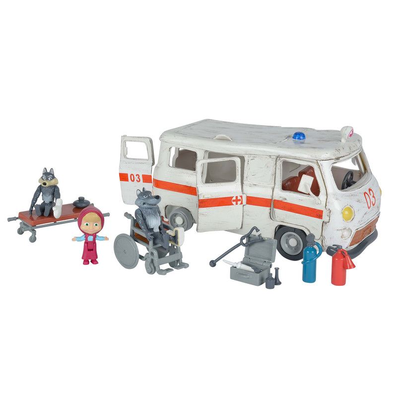 Masha en de Beer Ambulance Speelset