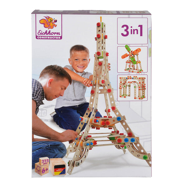Eichhorn Constructor Eiffeltoren 3in1, 315dlg.