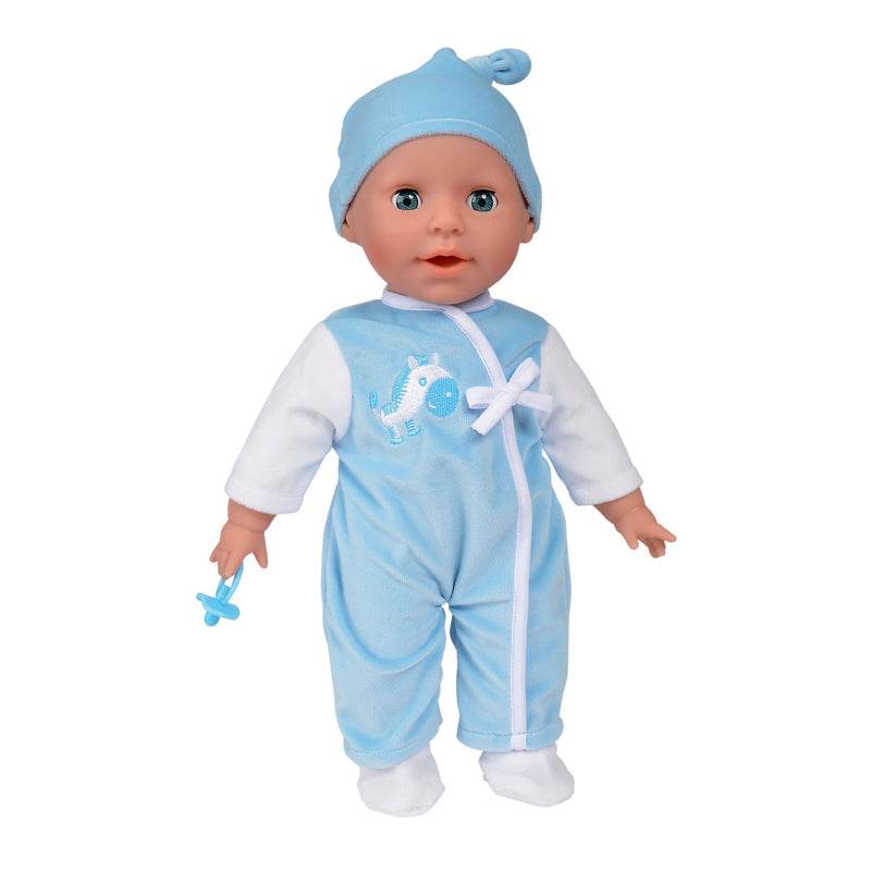 Baby Laura Pop Jongen met Accessoires, 38cm