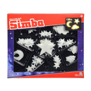 Glow in the Dark Sterren, 120dlg.