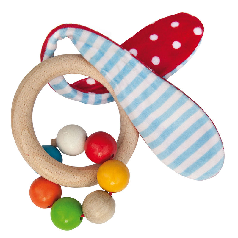 Eichhorn Baby Houten Grijpring met Oren
