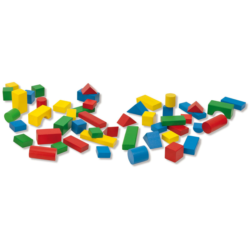 Eichhorn Baby Houten Blokken XXL, 50dlg.