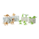 Dino Fossiel Bikken Set, 4dlg.