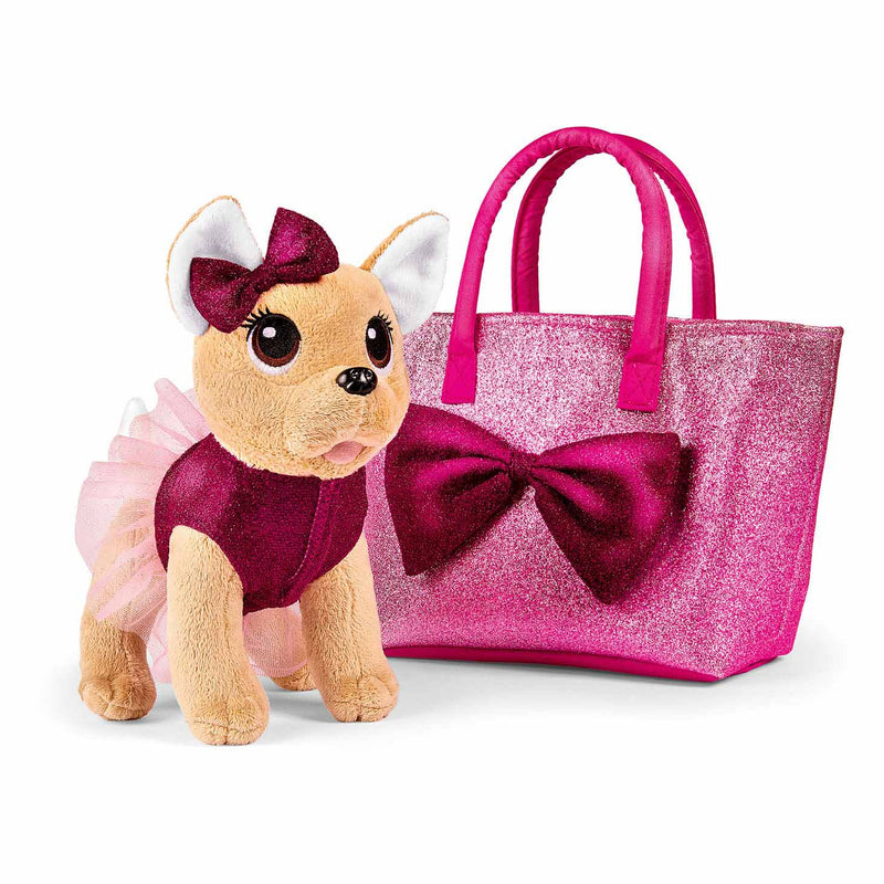 Chi Chi Love Bow Fashion Knuffelhond in tas