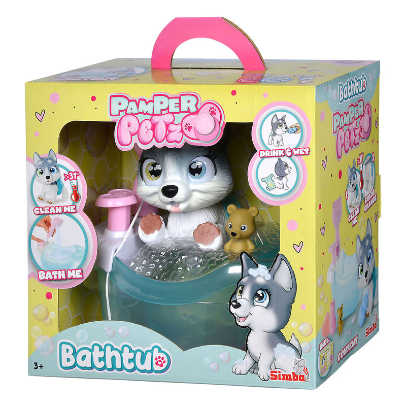 Pamper Petz Hond in Bad Speelfiguur