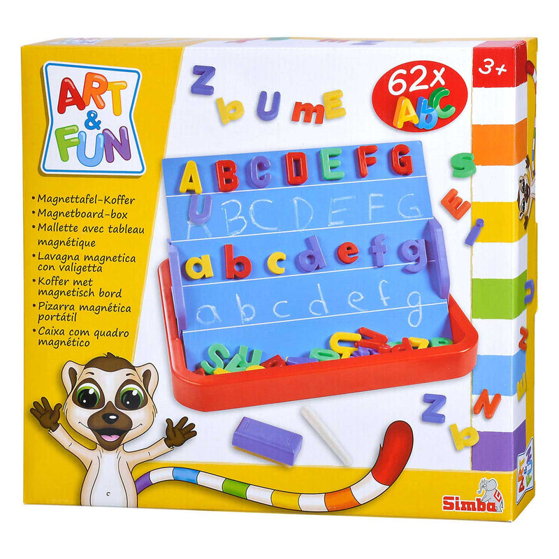 Art & Fun ABC Magnetisch Bord in Koffer
