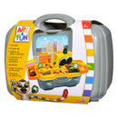 Art & Fun Bouwplaats Kleiset in Koffer