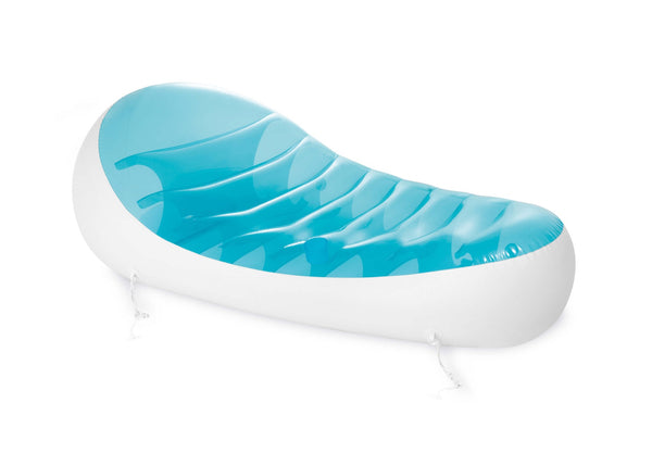 Intex 56869EU Opblaasbare Matras 193x124 cm Blauw/Wit