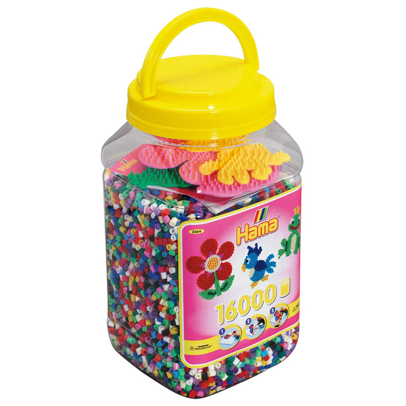 Hama Strijkkralenset in Pot, 16.000st.