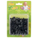 Hama Maxi Strijkkralen Zwart, 250st.