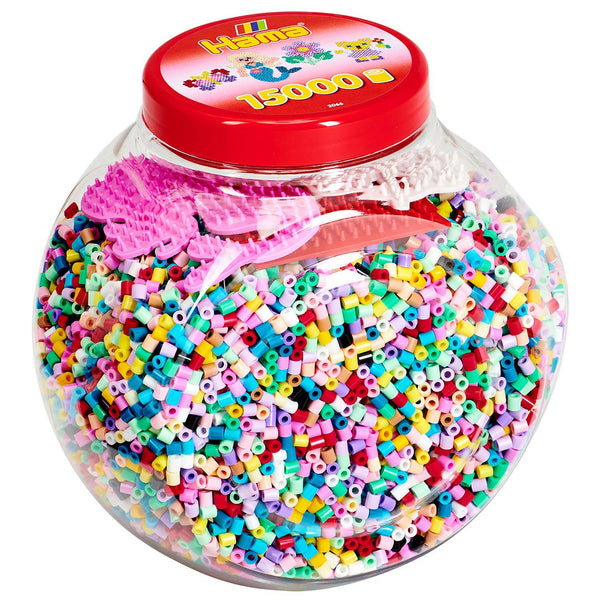 Hama Strijkkralenset in Pot, 15.000st.