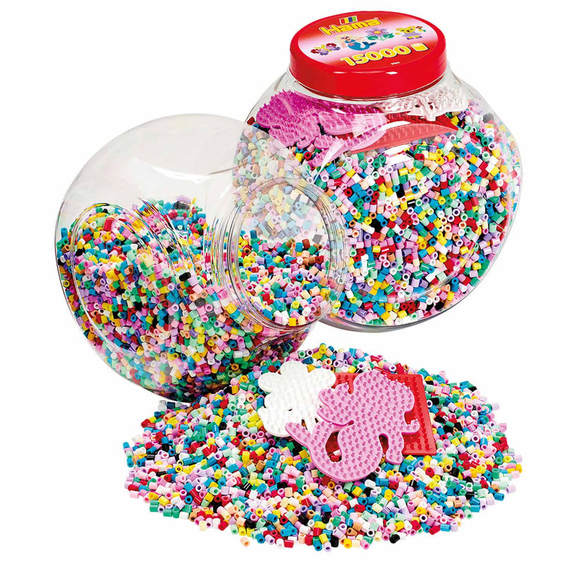Hama Strijkkralenset in Pot, 15.000st.