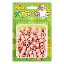 Hama Maxi Strijkkralen Mat Roze, 250st.