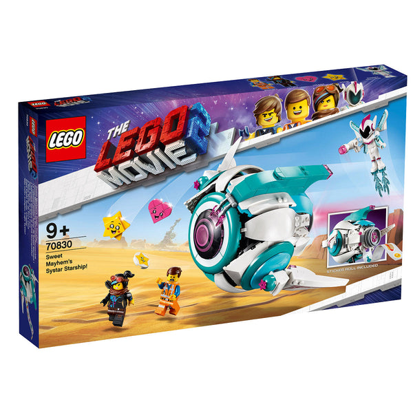 LEGO MOVIE 2 Lieve Chaos AND apos; Systar ruimteschip