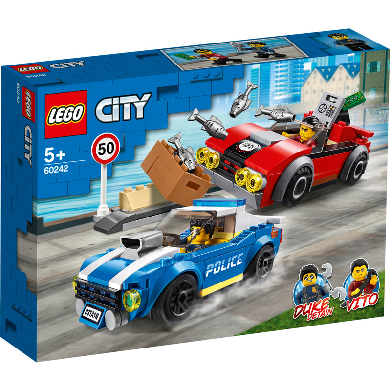 Lego City 60242 Politie Achtervolging