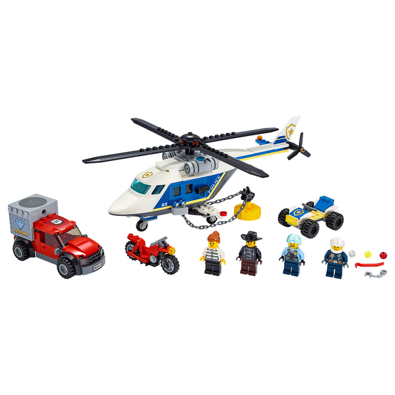 Lego City 60243 Politie Helikopterachtervolging