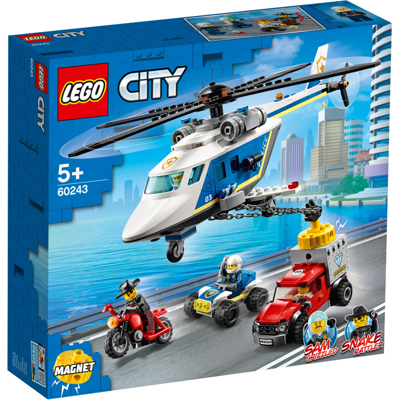 Lego City 60243 Politie Helikopterachtervolging